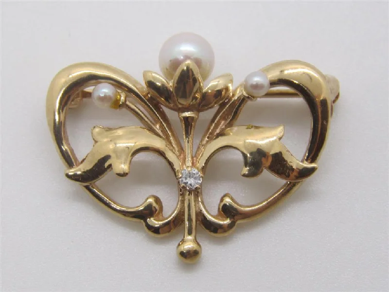 floral enamel brooch for women-Colored Stone Pins & Brooche