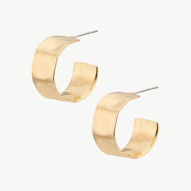 crystal earrings for women-Maji Mini Hoop Earrings