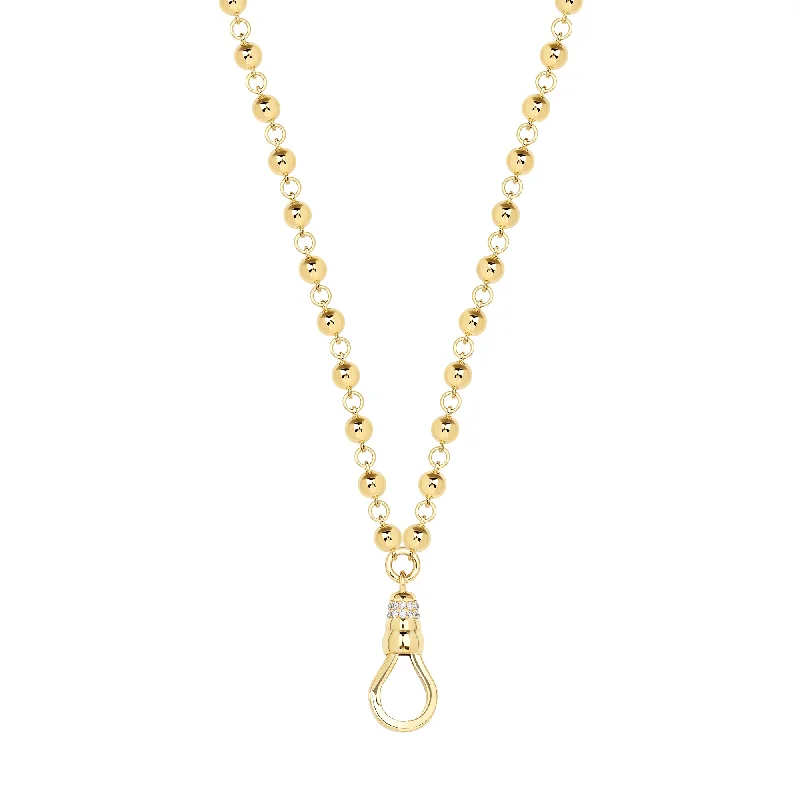 diamond drop necklace for women-MIRELLA FOB