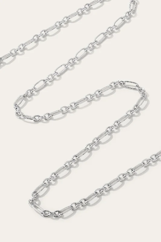 unique pendant necklace for women-Catalina Sterling Silver Chain