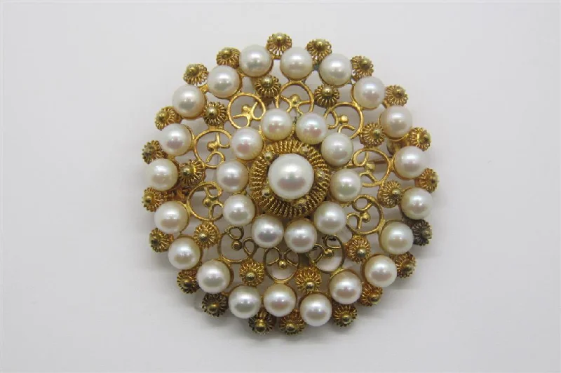 statement floral brooch for women-Diamond Pins or Brooche