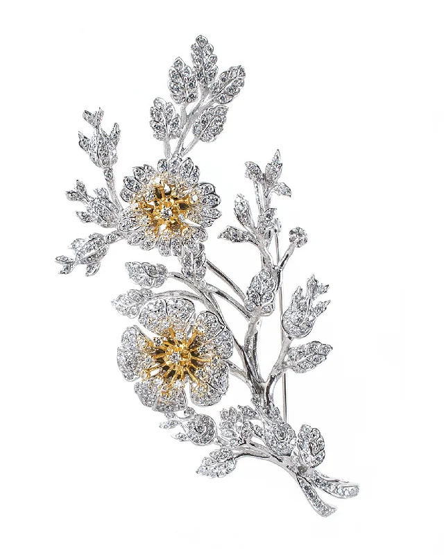 creative brooch for women-Royal Floral Brooch