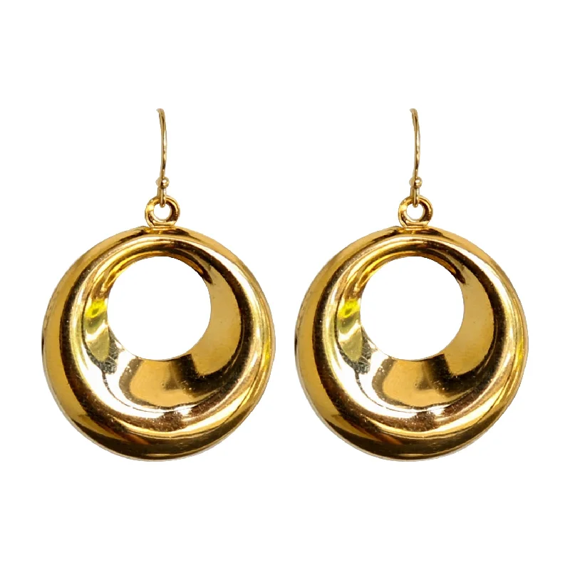 butterfly drop earrings for women-Essential Hoop