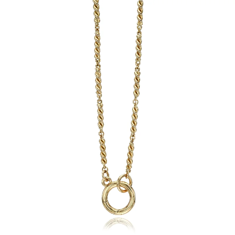 trendy gold necklace for women-LARA ANNEX