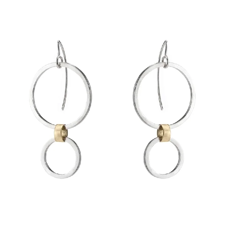 dainty gold earrings for women-Sequence Earrings