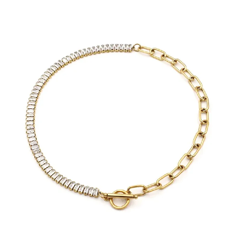 layered gold necklace for women-Greta Choker