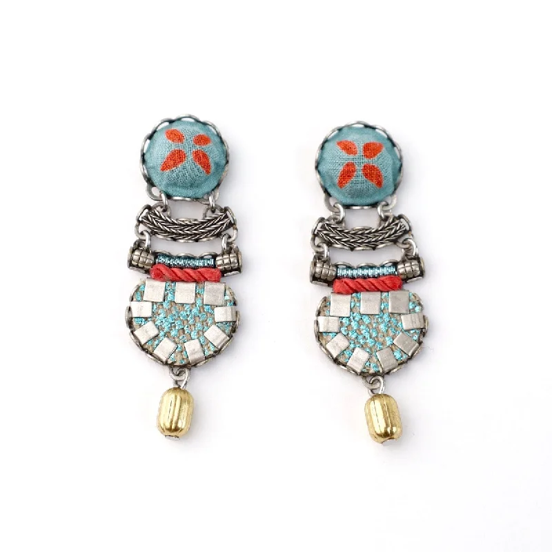 delicate stud earrings for women-Sombrero Earrings