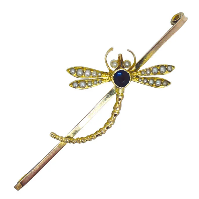 sparkling brooch for women-Dragonfly Brooch