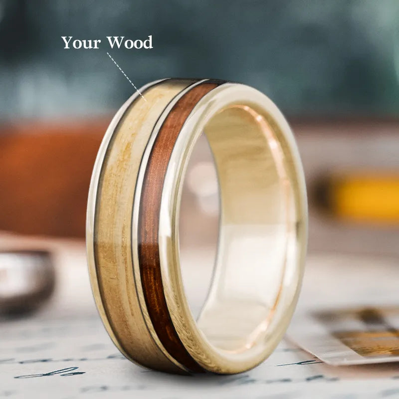 luxury wedding ring with diamonds for women-Custom Design - 2-Inlay Offset Ring qYm8kCNqKN13w0ufYiKLywQM