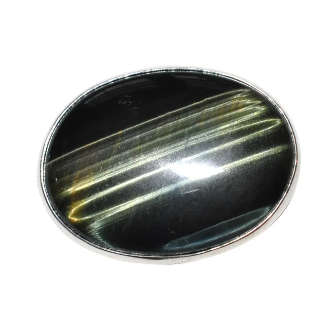 luxury brooch for women-Tigers Eye Brooch