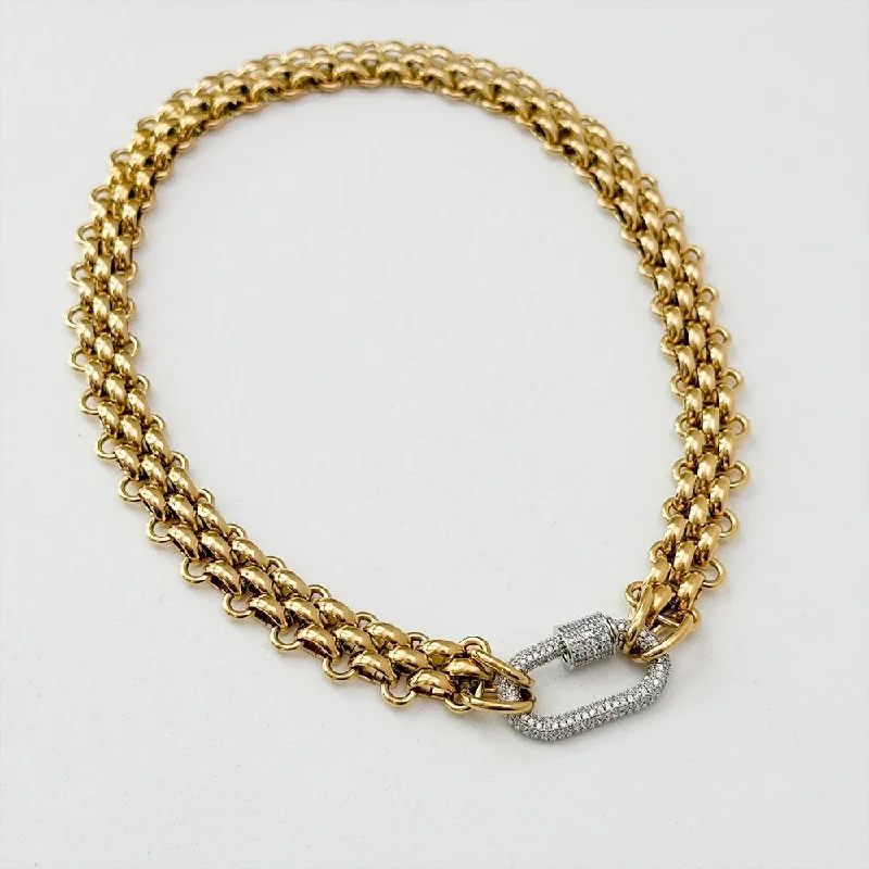 simple chain necklace for women-Atrevida Choker