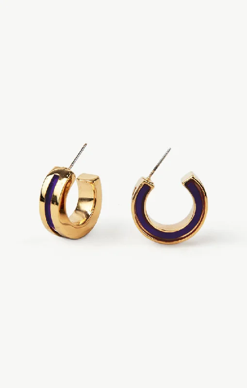 24K Gold Plated/Plum