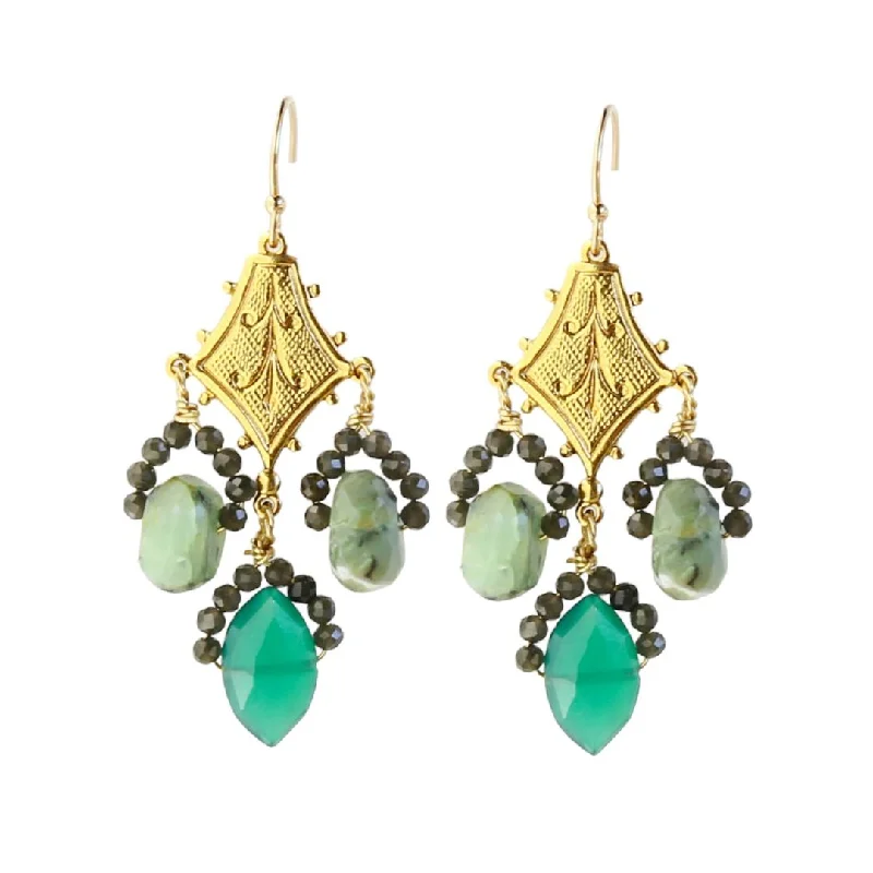 luxury pearl earrings for women-Tudor Earrings